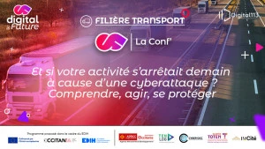 Affiche Transport & Mobilité : et si votre activité s'arrêtait demain à cause d'une cyberattaque ?