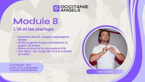 Affiche Module 8 : L'IA et les startups.