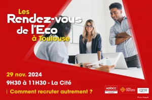 Affiche Les RDV de l'Eco à Toulouse