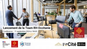 Affiche Lancement de la Team RH Occitanie